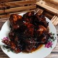 Cooksnap Aznie Khasri semasa beliau membuat Ayam Masak Kicap.