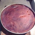 El cooksnap de Felipe Torrealba cuando hizo Torta de auyama tipo quesillo.