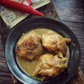 Cooksnap Nur Nadiah semasa beliau membuat Ayam Masak Kurma.