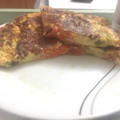 El cooksnap de Miquel cuando hizo Tortilla de pimientos y queso.