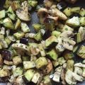 El cooksnap de Flor Rocha cuando hizo Berenjenas con champignons.
