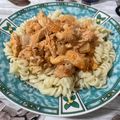 Balázs Dorottya Cooksnap-ja, amikor elkészítette a(z) Egyszerű borsos tokány csirkemellből receptet.