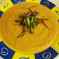 El cooksnap de momercat cuando hizo Crema de zanahorias y puerros.