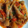 Cooksnap dari Teny Fat Karwati untuk resep Ceker pedas korea, snack tengah malam