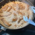 Valentina Daza's cooksnap of when they made Creamy wine chicken.