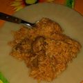 El cooksnap de Catalina Nolasco cuando hizo Risotto de riñón y tomate.