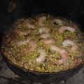 El cooksnap de Cristian Cabrera cuando hizo Paella al disco de arado.