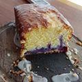 El cooksnap de Yamila cuando hizo Budín de Limón y arándanos.