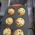 El cooksnap de Carolina Alaniz cuando hizo Muffins de vainilla con chispas de chocolate.