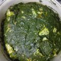  Hena Sarkar's cooksnap of when they made পালং পনির (palak paneer recipe in bengali).