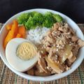 Cooksnap dari Bunda TitanQue untuk resep Rice Bowl Ayam Lada hitam