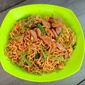 Cooksnap dari Nurul_SaNia untuk resep Mie Goreng Bakso