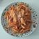 El cooksnap de Ali Taylor cuando hizo Macarrones con chorizo y salsa de tomates.