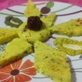 Mitali Chavda (Mitali Darshan Vala)'s cooksnap of when they made ખાટિયા ઢોકળા (Khatiya Dhokla Recipe In Gujarati).