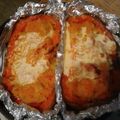 El cooksnap de Lucia Giovannetti cuando hizo Zapallo relleno de Quinoa.