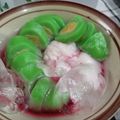 Cooksnap dari narendra annadif kentaro untuk resep Es pisang ijo khas Makassar