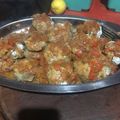 El cooksnap de Elisa Schiavo cuando hizo Albóndigas de berenjena 🍆🍆.