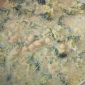 El cooksnap de Ico Izquierdo cuando hizo Curry suave de garbanzos con brócoli.