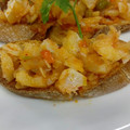 El cooksnap de josi E. cuando hizo Bacalao al ajoarriero.