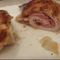 Ágnes Albai Cooksnap-ja, amikor elkészítette a(z) Sonkás sajtos csirkemell leveles tésztában receptet.