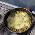El cooksnap de Lourdes Maciel cuando hizo Tortilla de espinaca y choclo 🥬🌽.