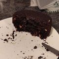 El cooksnap de Santiago Lozano cuando hizo Brownie en panificadora Moulinex Pain Doré.
