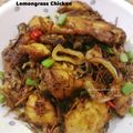 Cooksnap Nor Zahida Aini semasa beliau membuat Vietnamese lemongrass chicken.