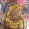 El cooksnap de Beto Munoz Collyer cuando hizo Pulpa de cerdo al horno.