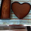 El cooksnap de monica cuando hizo Queque plátano naranja con trozos de chocolate.