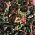 Cooksnap dari Mbu.Dhan untuk resep Tumis genjer teri pedas