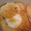 Nelly Ramirez's cooksnap of when they made Egg in Toast! (AKA: Toad in a Hole😂😂).