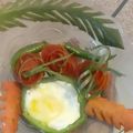 Ñôôri Màlîk's cooksnap of when they made Egg with capsicum sides.