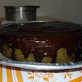 El cooksnap de Rufo cuando hizo Queque/budín de plátano/banana sin huevos ni leche.