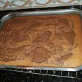 El cooksnap de juan andres rubio cuando hizo Torta de naranja y chocolate marmolada.