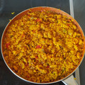 El cooksnap de Ed Gi cuando hizo Paella mixta.