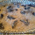 lisa1212's cooksnap of when they made Kitty Litter Cake ~ halloween.