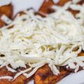 El cooksnap de Jeka cuando hizo Plátano frito con queso.