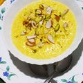 Bibhasini Patra का कुकस्नैप जब उन्होंने केसरी राइस खीर (Kesari rice kheer recipe in hindi) बनाया था।