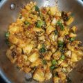 Pinal Patel's cooksnap of when they made બટાકા ની સુકી ભાજી.