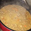 El cooksnap de martina nuñez cuando hizo Lentejas con carne molida y arroz.
