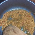 Cooksnap dari lina Zakiyah untuk resep Mpasi 1 tahun nasi daging sapi cincang
