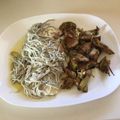 El cooksnap de ni.uman cuando hizo Bacalao con gulas.