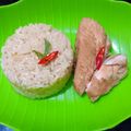 Cooksnap dari Novita PrimMut untuk resep Nasi Hainan Ayam (Rice cooker)