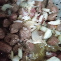 El cooksnap de Yaomara Justiz cuando hizo Hígado de res a mi manera.