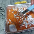 Marwadi Kitchen ( Manisha Agrawal ) का कुकस्नैप जब उन्होंने मैंगो कलाकंद बर्फी (mango kalakand barfi recipe in Hindi) बनाया था।