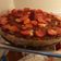 El cooksnap de Andrea Morgenstern cuando hizo Cheesecake de galletitas Oreo y frutillas.