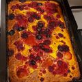 Réka Barabás_1 Cooksnap-ja, amikor elkészítette a(z) Erdeigyümölcsös 🫐🍓túrós lepény receptet.