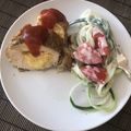 El cooksnap de Marian cuando hizo Pechugas rellenas con quesos - #keto.