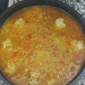 El cooksnap de María Jesús cuando hizo Albóndigas en salsa.(Thermomix).