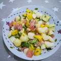 El cooksnap de Joseja cuando hizo Ensalada agridulce.